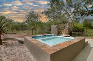 Leopard's Den Outdoor Shower Braai Pool Wildlife - 9
