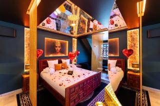 Le Secret de Cléopâtre, Suite de Luxe avec Jacuzzi et Pièce Secrète - 8