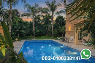 Royal Mansion with private pool in sheikh zayed Compound families - 0