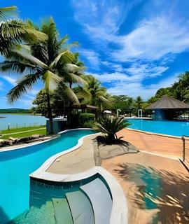 Pontal do Lago Flat Residence, aproveite dias incríveis em família às margens do lago Corumbá - 9