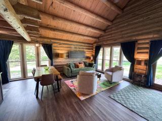 A Novel Stay 3 bed 2 bath log cabin in Shelbyville, IL - 2