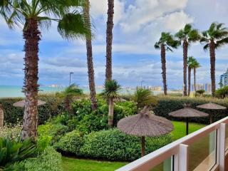 2BR Ocean View Beach Apartment, Pool, La Manga - 1