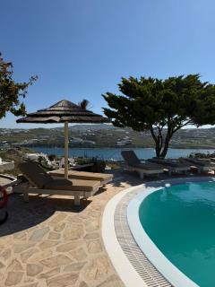 Stylish villa in Ornos with Amazing View &Pool access - 4
