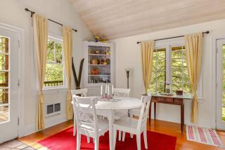 Waterfront lodge on 24 acres with patio & fireplace - 4