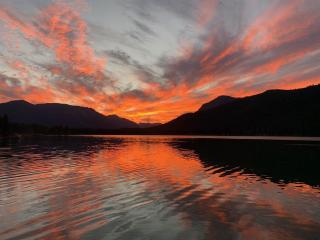 Lakefront Chalet w Hot Tub, EV Charger, King bed, Dock, Dogs OK! - 0