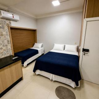 Loft Lux SM Chapecó | Aconchegante e com Cozinha Completa, Ar e Smart TV - 9