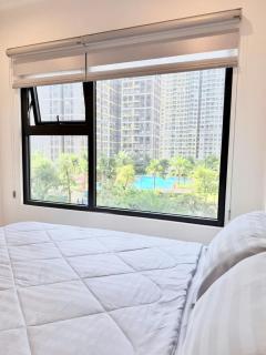 2BR 3 beds 80m, pool and park view - 2