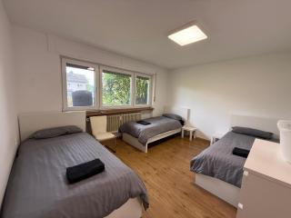 Wohnung Niedernhausen 60 qm 7 Einzelbetten Stellplatz - 9