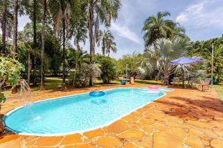 Chácara Piscina Climatizada e Lareira 5 min Goiânia! - 0