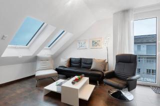Klimaanlage und Weitsicht zum Feldberg - Ferienwohnung Weinlese - 8