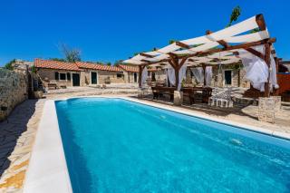 My Dalmatia - Hilltop Paradise with private pool, sauna and Jacuzzi - 0