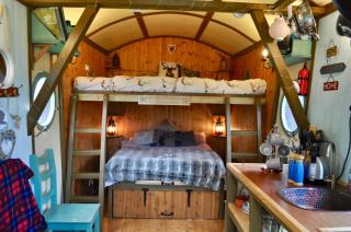 The Gypsy Caravan Sleeps 5 with alfresco dining - 3