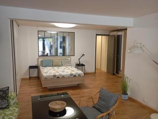 La Villa double bed male shared room daily stay 20h to 10h - 3