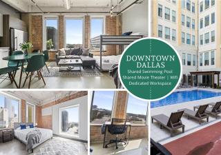 Dallas Downtown Stay with Pool, Theater & Game Room - 0