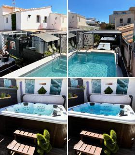 Village naturiste Cap d'Agde Villa Exceptionnelle 2-6 personnes - Villa El Pueblo 3 - - 8