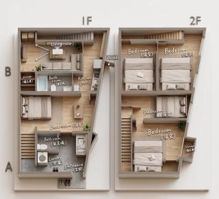 Tsudoi 集 - 5 Bed Rooms, 11 PAX, 2 Bathrooms, 1hr to KIX, 30min to Namba, 2-bldg Connecting House, Self-check-in Property, Quiet Neighborhood Stay, Perfect for Families & Business Guests, Extended Stay Perks - 7