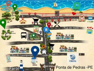Casa no centro de Ponta de Pedras - Casa da Baleia VILA ORION - 4