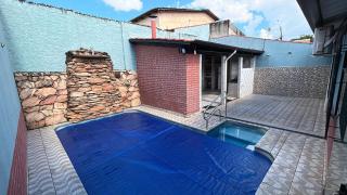 Casa Exclusiva, 3 quartos piscina, área gourmet churrasqueira - 9