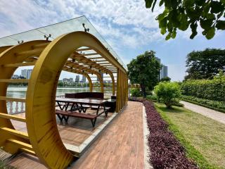 Quiet Relaxing Studio with Beautiful Night View at Green Bay Hanoi - 3