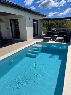 Villa de vacances avec piscine Lussan(proche Uzes) - 8