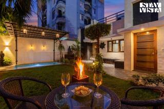 StayVista at House of Palm with Bonfire & Pool - 8
