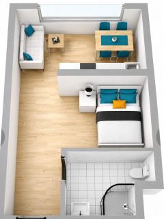 CMG2B - 1BR Bergen Apartment - 1