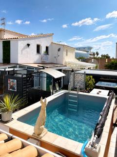 Village naturiste Cap d'Agde Villa Exceptionnelle 2-6 personnes - Villa El Pueblo 3 - - 0
