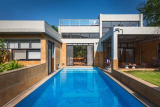 SaffronStays Nightingale - Pet Friendly 3BR Private Pool Villa - 0