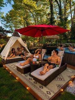 Paradise Citadel, Sauna, Htd pool hottub Golf Basketball - 4