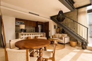 Luxe 1 BR Studio Cenote Sauna Gym and Private terrrace with pool - 8