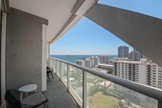 W Residences High Floor 1-Bed with Ocean and City View - 1