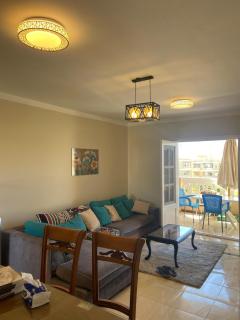 Family chalet for summer vacation at marselia beach 2 north coast شاليه عاءلي في قرية مارسيليا 2 الساحل الشمالي - 1
