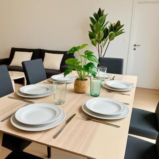 Modern 4-Room Apartment with Free Parking - 6