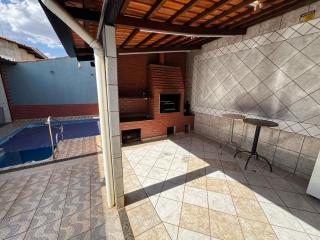 Casa Exclusiva, 3 quartos piscina, área gourmet churrasqueira - 0