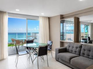 Apartamento com varanda pro mar Jardim oceania - 0