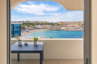 Sea View 3BR Apartment, St George's Bay, Paceville - 0