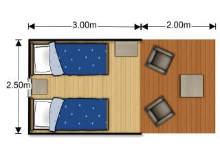 Safaritent Mini Lodge - 1