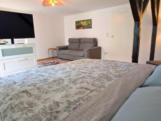 Hofidyll Burg - ruhige 75qm FeWo im Zentrum mit Terrasse & Biergarten - bis 6 Personen - 1