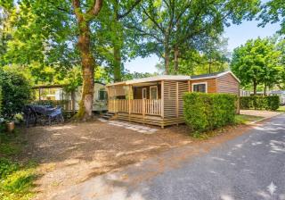 Mobil Home 6 Pers Équipé Camping Rivage des Landes Mimizan Aureilhan - 0
