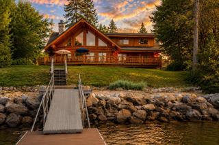 Lakefront Cascade Cabin Private Dock & Games - 0