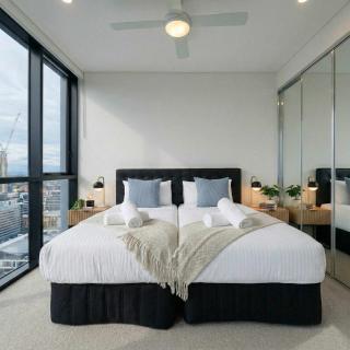 2BR Utopia Fortitude Valley -Pool-Rooftop-King beds - 2