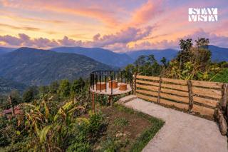 StayVista at The Stargazer with Mountain Views, Bonfire, Lawn - 1