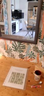 Studio cosy déco tropicale - 10 min gare & centre à pied - Nîmes - 4