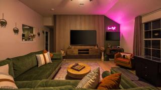 Luxury 3BR OKC Retreat w Patio & Gaming - 0