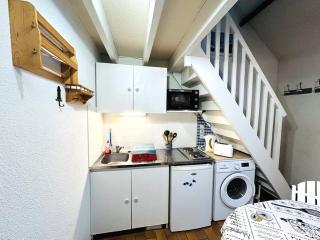 Maisonnette 2 pièces Mezzanine 4 pers avec piscine extérieure chauffée ADELA - 3