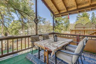 Walk to Dtwn Cloudcroft! Cozy Mtn Cabin w/ Hot Tub - 0