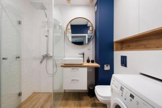 Kraków City Center Navyblue Luxury Apartment - 7