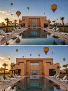 Villa Luxe avec piscine&Vue Montgolfières - Atlas - 5