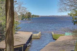 Hamlin Lake Cabin w/ Beach Access: 2 Mi to Dunes! - 0