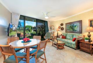 Waiohuli Beach Hale D-117 Oceanfront View at Ground Floor Unit Great Location - 1